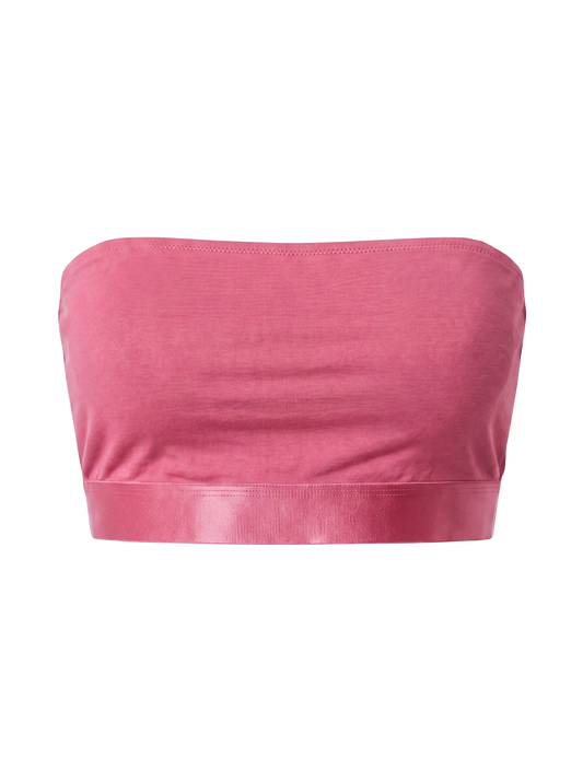 ICONIC Bandeau Bralette Soft Berry - strapless