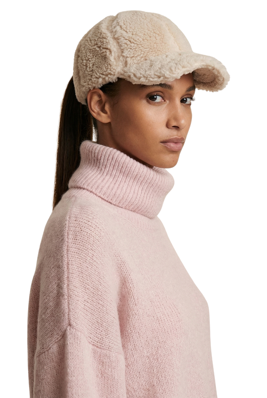 Inga Wool Cap Beige