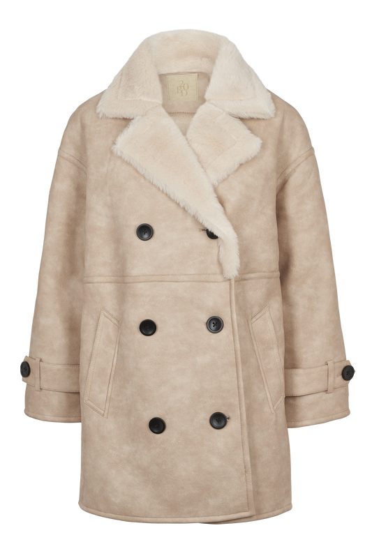 Joa Wool Short Biege