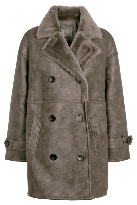 Joa Wool Short Taupe