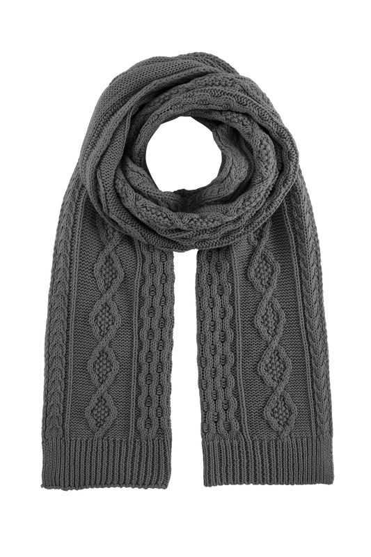 Jojo Cotton Scarf Graphite