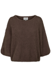 Josie Pullover 3/4 Short Sleeves Cocoa