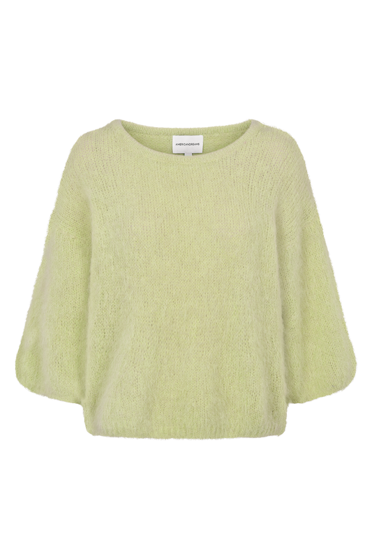 Josie Pullover 3/4 Short Sleeves Light Yellow