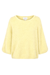 Josie Pullover 3/4 Short Sleeves Light Yellow