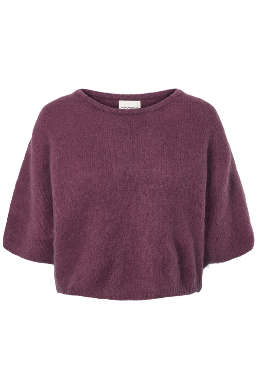 Josie Pullover 3/4 Short Sleeves Bordeaux