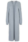 June Long Alpaca Cardigan Light Blue