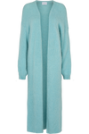 June Long Alpaca Cardigan Seafoam Green