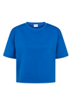 Kelly Boxy Tee Short Electric Blue
