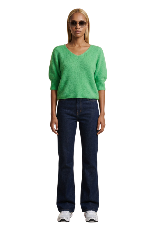 Koa Alpaca Pullover Bright Green