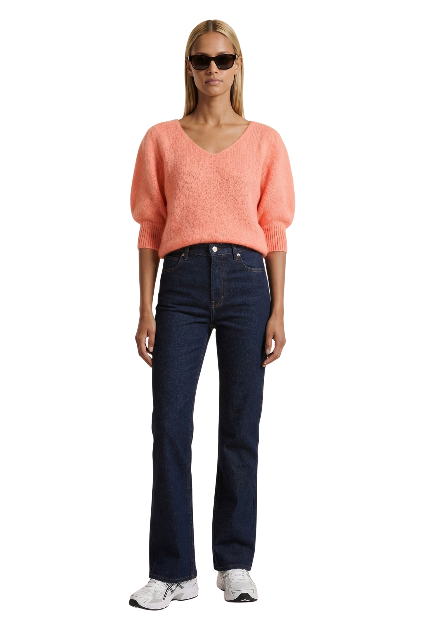 Koa Alpaca Pullover Salmon