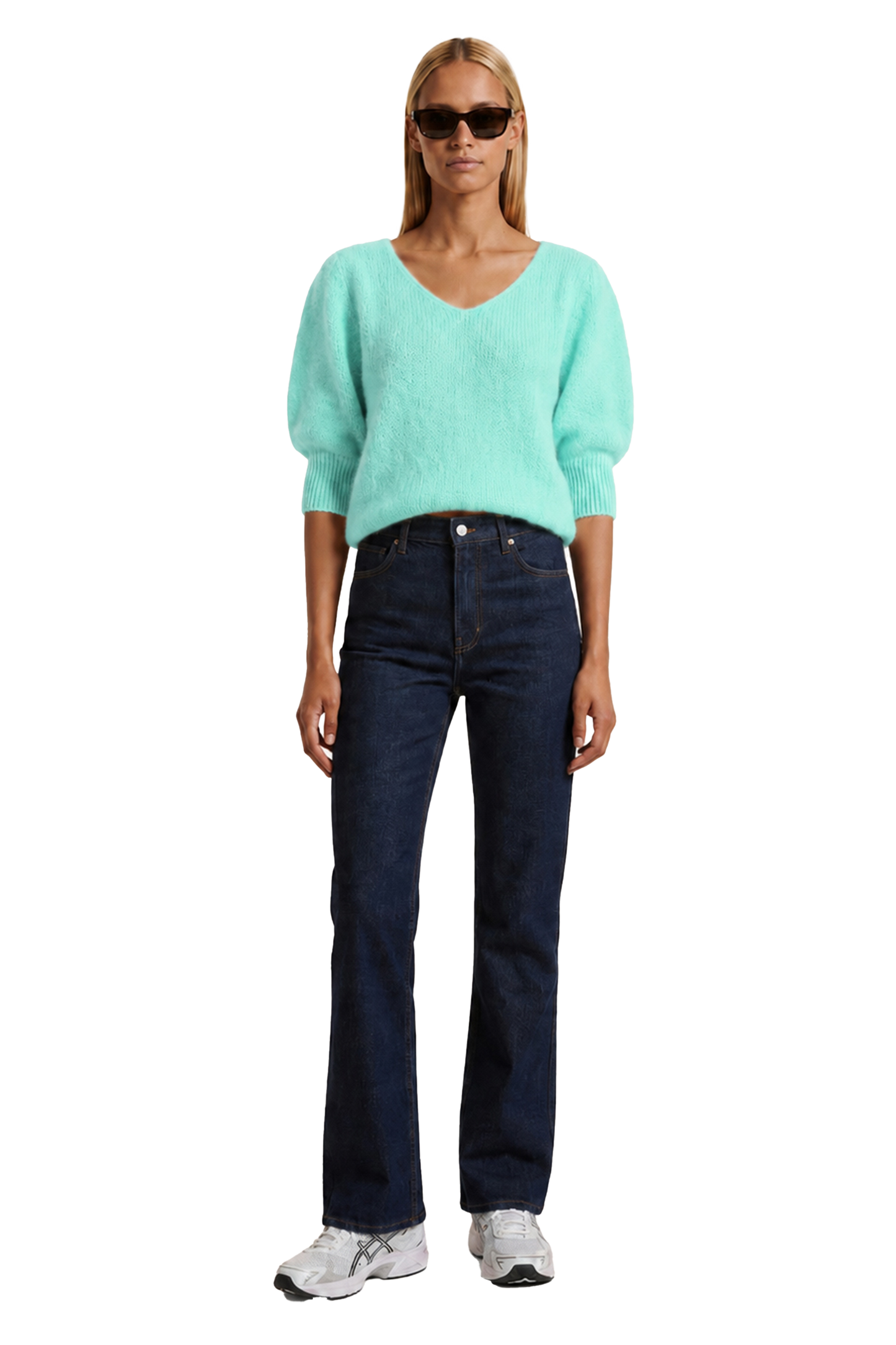 Koa Alpaca Pullover Seafoam Green