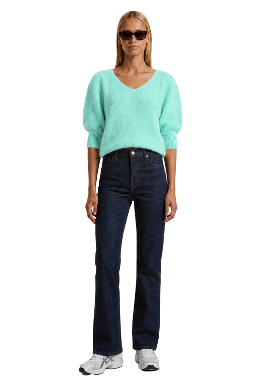 Koa Alpaca Pullover Seafoam Green