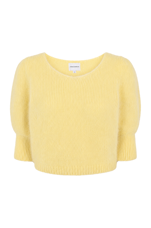 Koa Alpaca Pullover Light Yellow