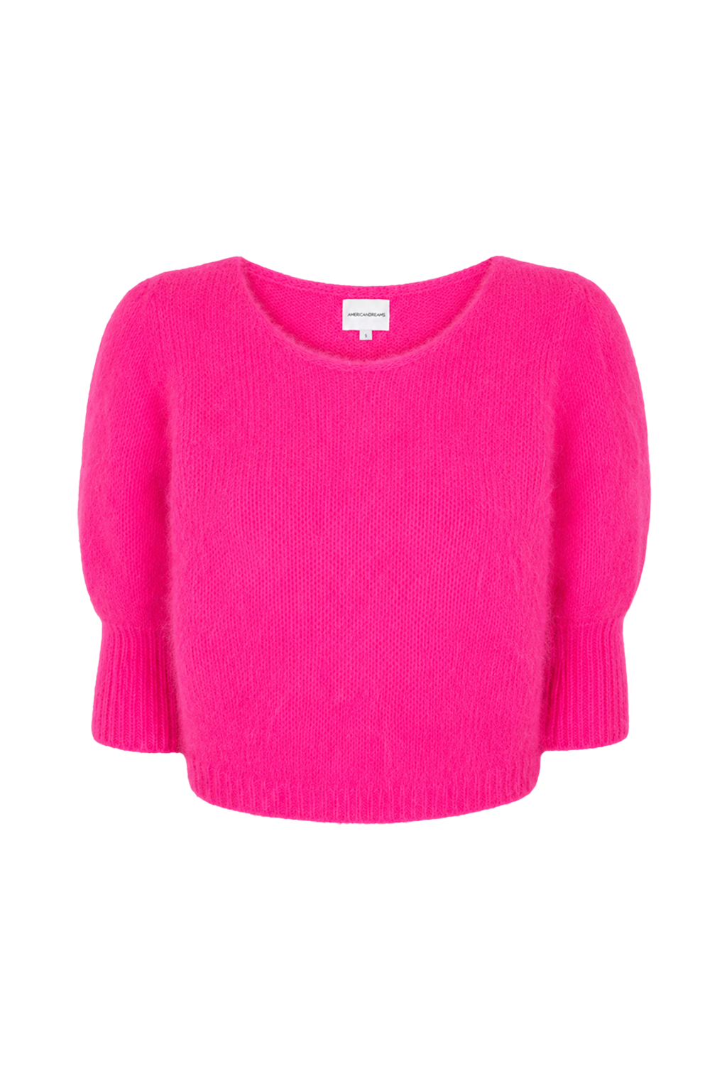 Koa Alpaca Pullover Neon Pink