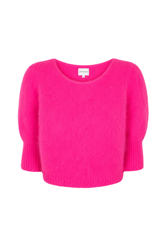 Koa Alpaca Pullover Neon Pink