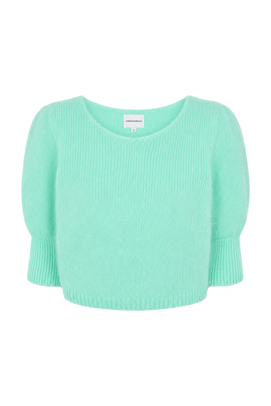 Koa Alpaca Pullover Seafoam Green