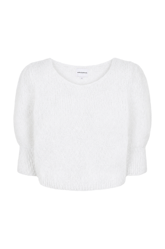 Koa Alpaca Pullover White