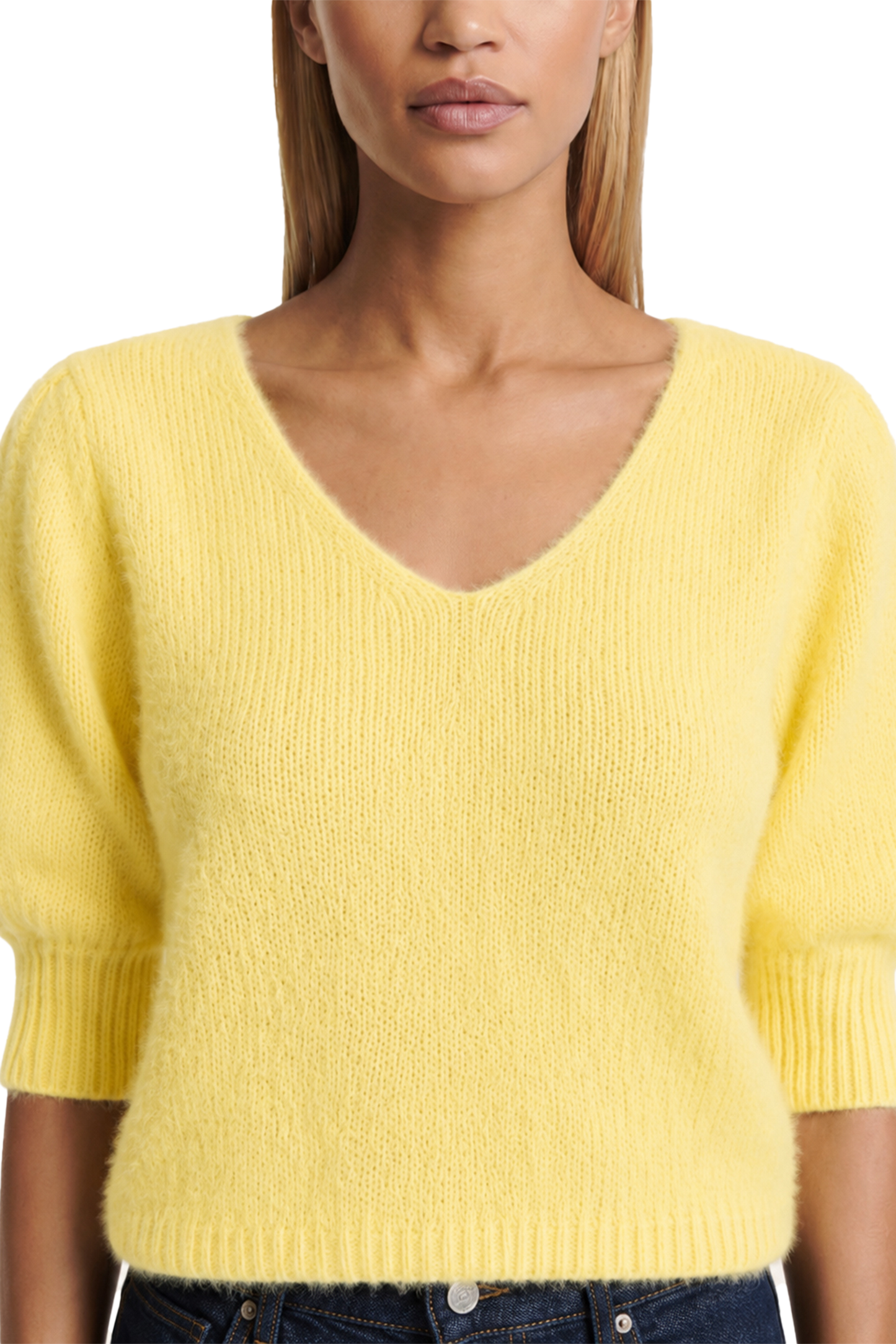 Koa Alpaca Pullover Light Yellow