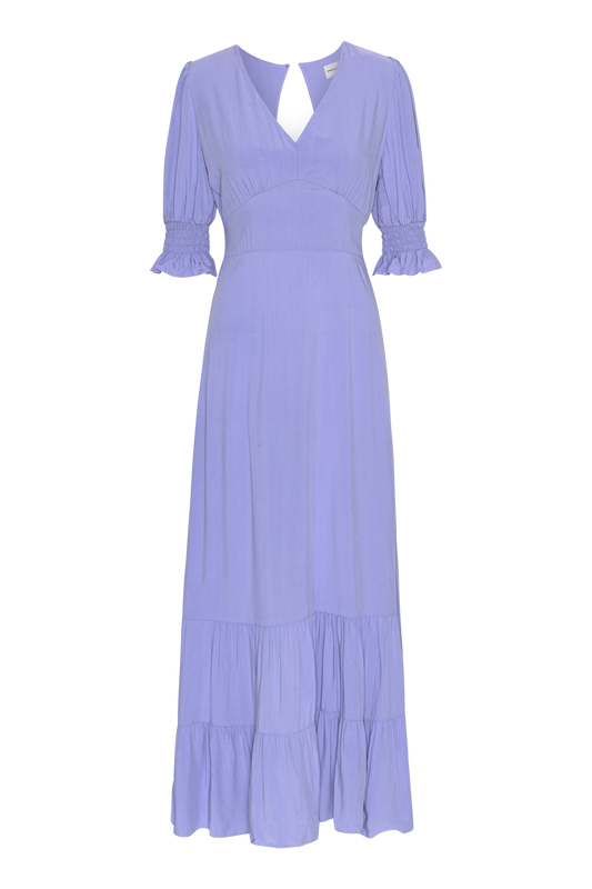 Koko Dress Long Open Back Lilac