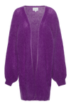 Lee Midi Cardigan Deep Purple