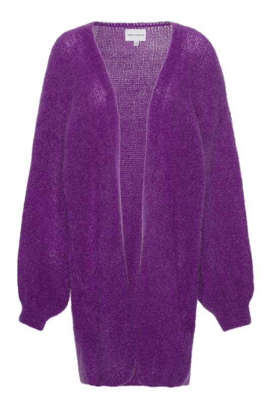 Lee Midi Cardigan Deep Purple
