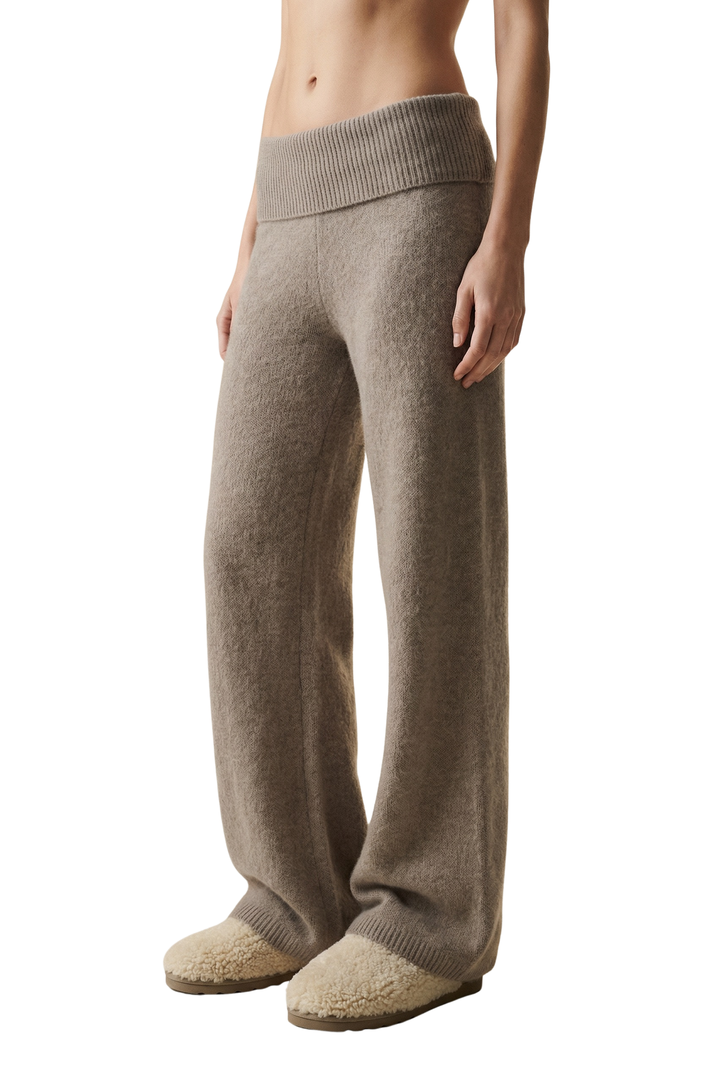 Kudi Alpaca Pants Light Taupe