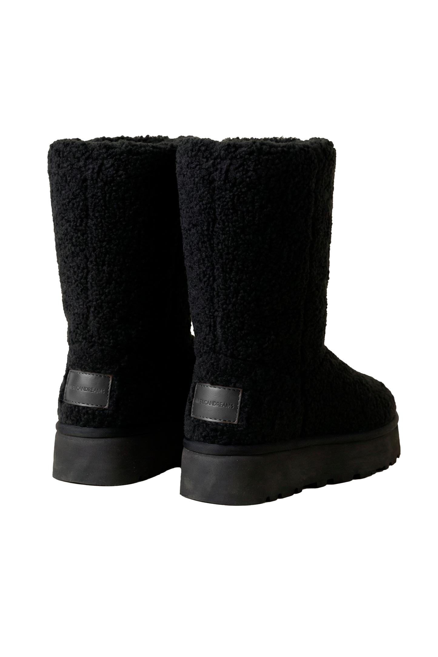 Larissa Wool Boots Long Black