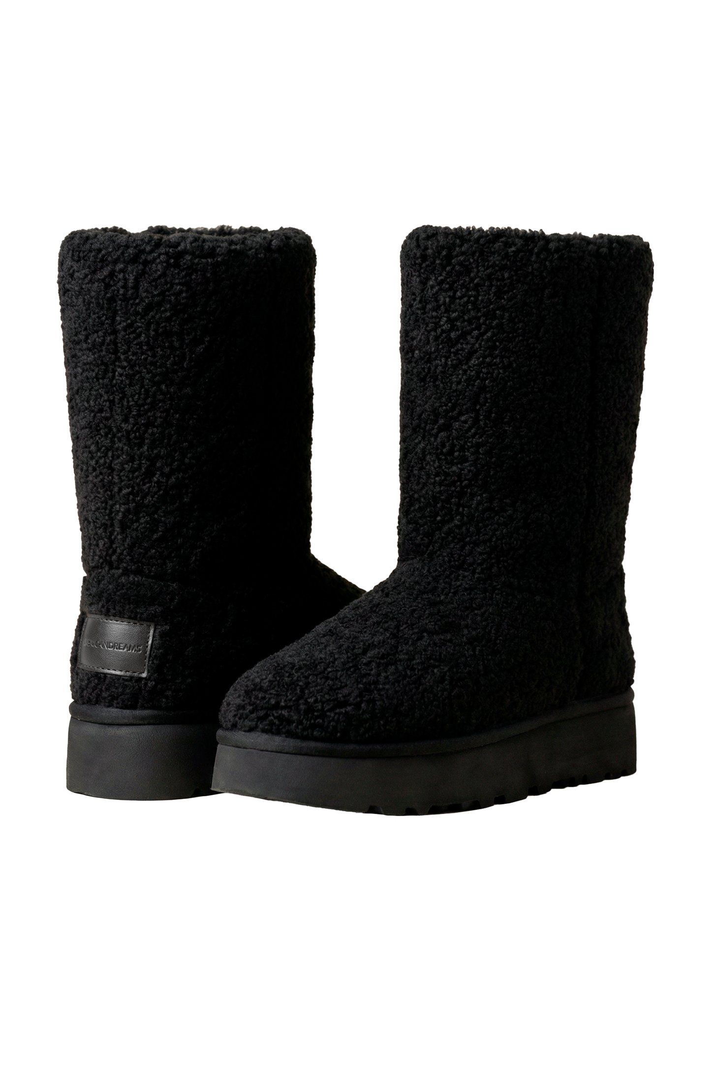 Larissa Wool Boots Long Black