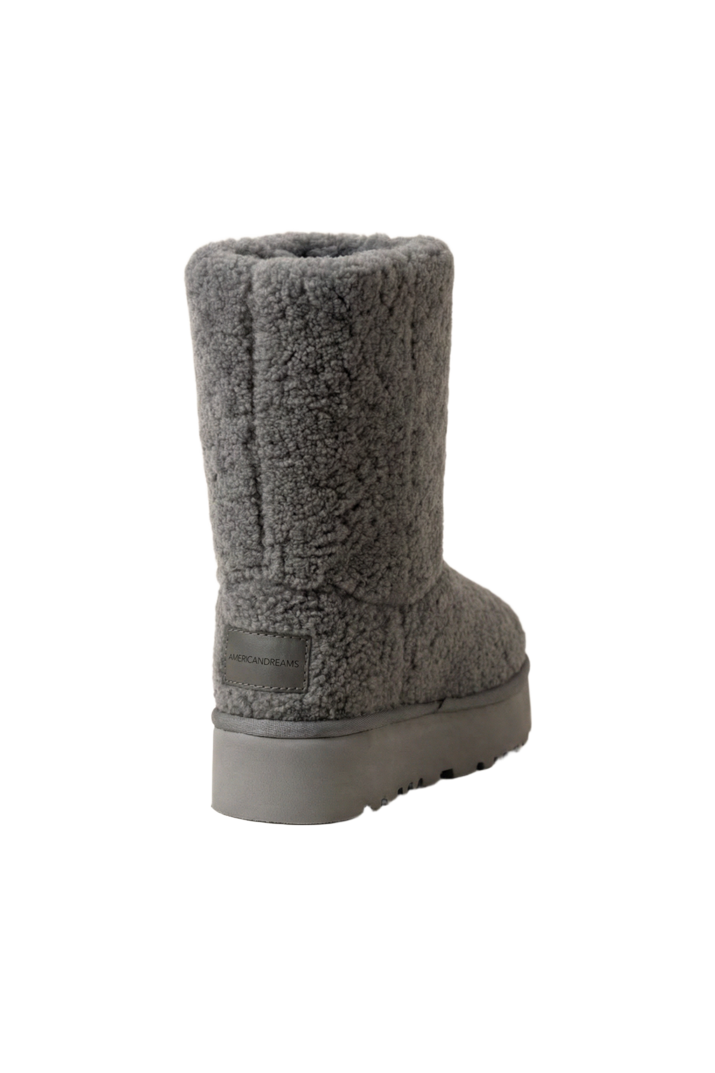 Larissa Wool Boots Long Grey