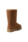 Larissa Wool Boots Long Medium Brown