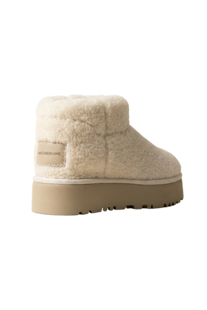Larissa Wool Boots Low Beige