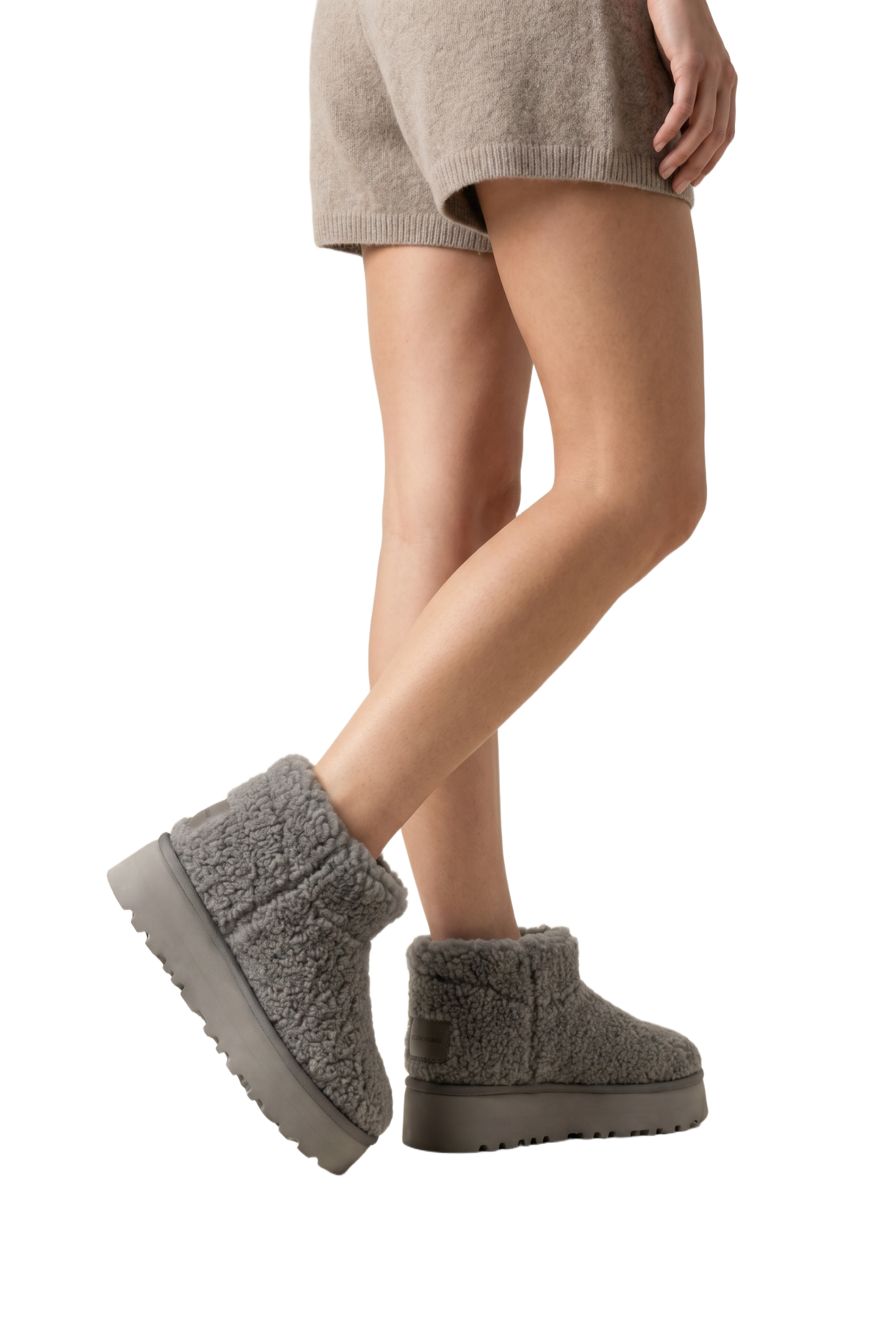 Larissa Wool Boots Low Grey