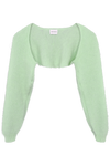 Lea Alpaca Bolero Light Green