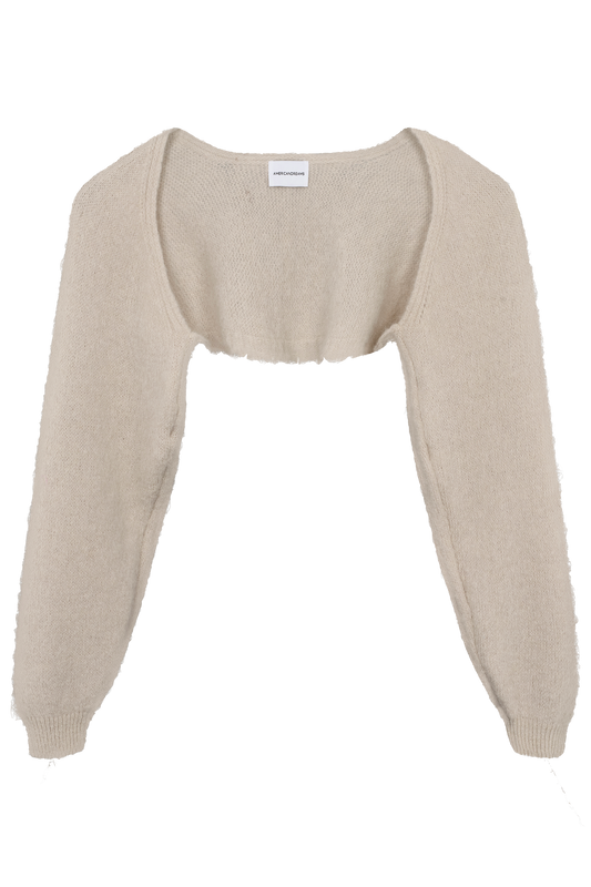 Lea Alpaca Bolero Biege