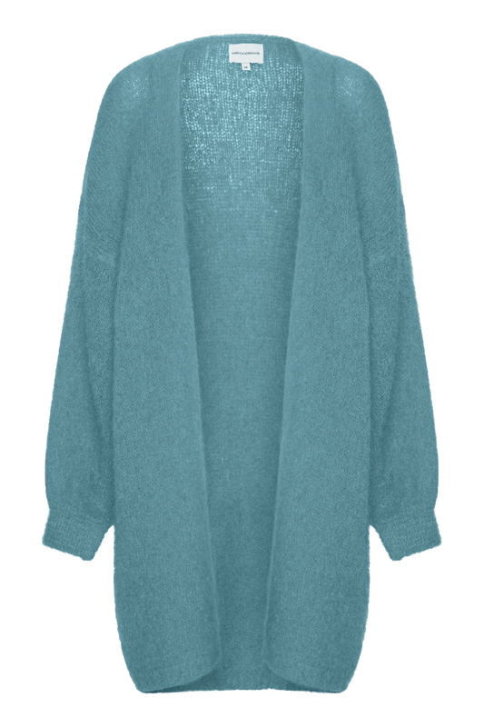 Lee Midi Cardigan Turquoise