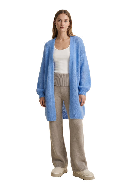 Lee Midi Cardigan Sky Blue