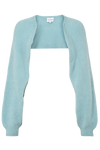Lea Alpaca Bolero Seafoam Green