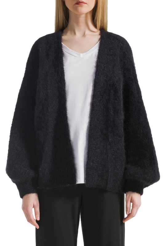 Lee Short Cardigan Black