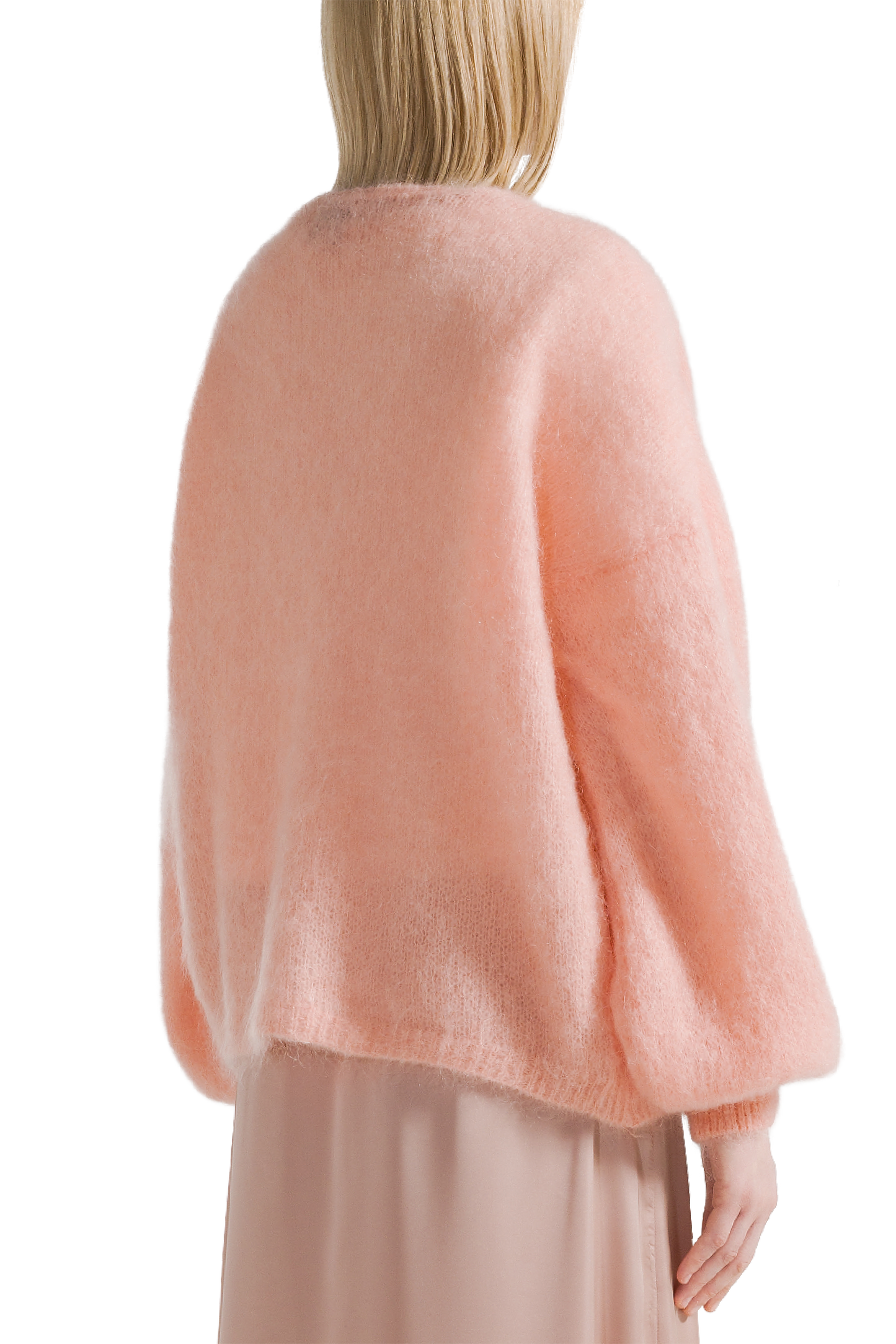 Lee Short Cardigan Peach