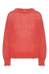 Leonnie Alpaca Pullover Coral Red