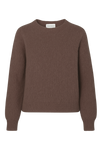 Liana Round Neck Pullover Cocoa
