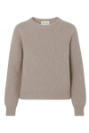 Liana Round Neck Pullover Light Taupe