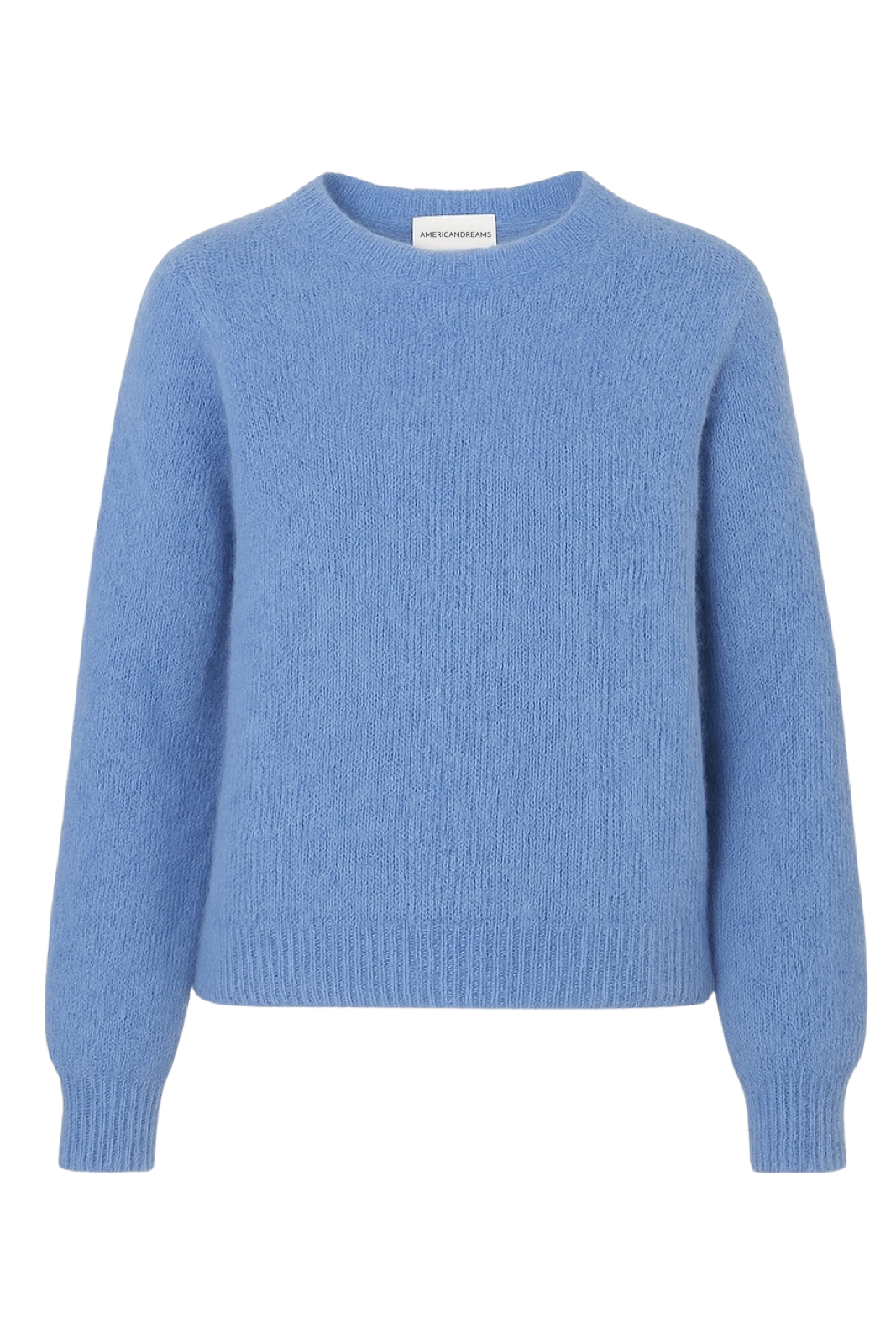 Liana Round Neck Pullover Sky Blue