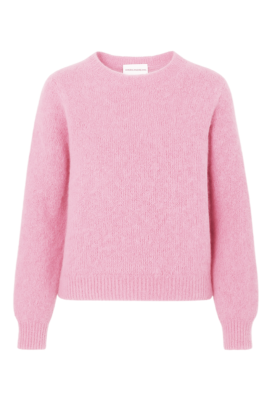 Liana Round Neck Pullover Soft Berry