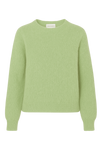 Liana Round Neck Pullover Tea Green