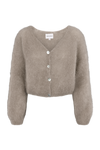 Cornelia Cropped Cardigan Light Taupe