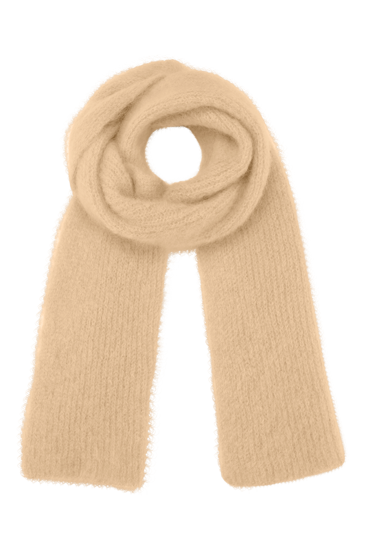 Lisa Mohair Scarf Almond
