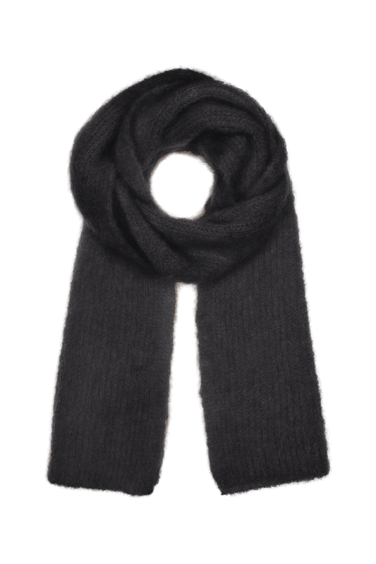Lisa Mohair Scarf Graphite