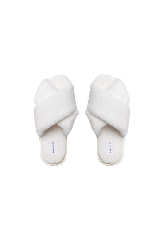 Lou Slippers Cream White Kids