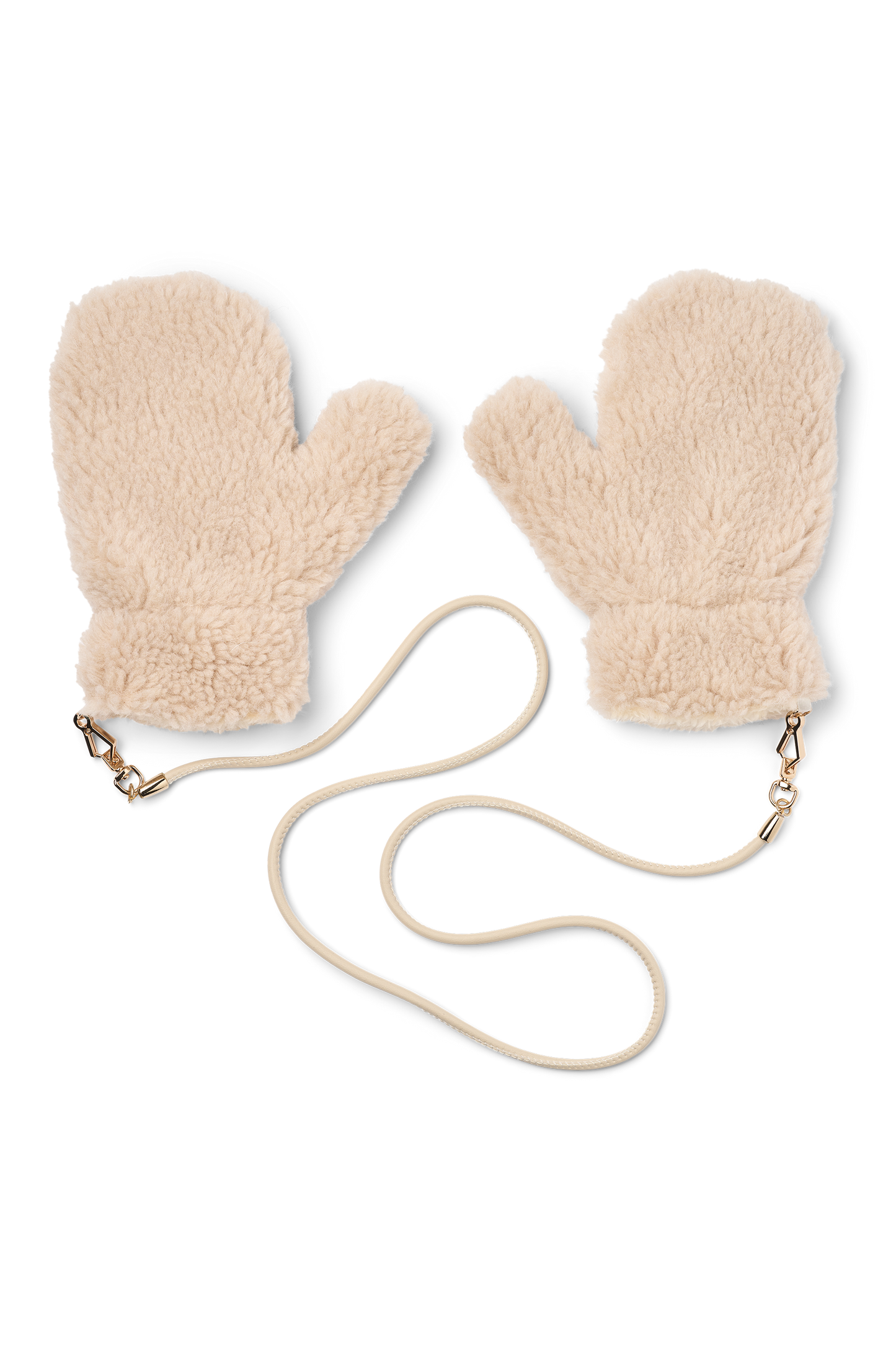 Louis Wool Gloves Kids Beige